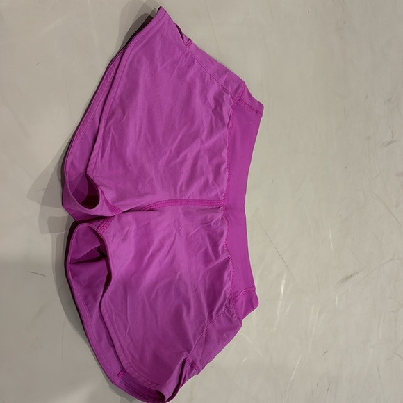 Athleta Girl Run the World 3” Short medium/8-10 Jazzy Purple - Picture 6 of 6